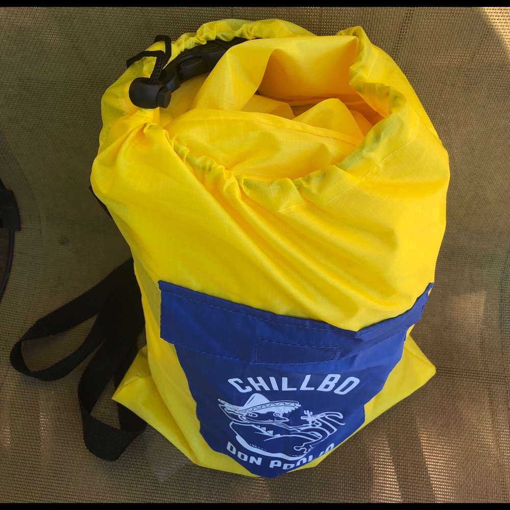 Chillbo DonPoolio Inflatable Lounger heavy duty!